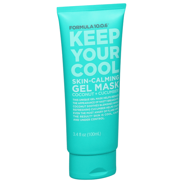 Formula 10.0.6 Keep Your Cool Gel Mask, Skin-Calming, Coconut +