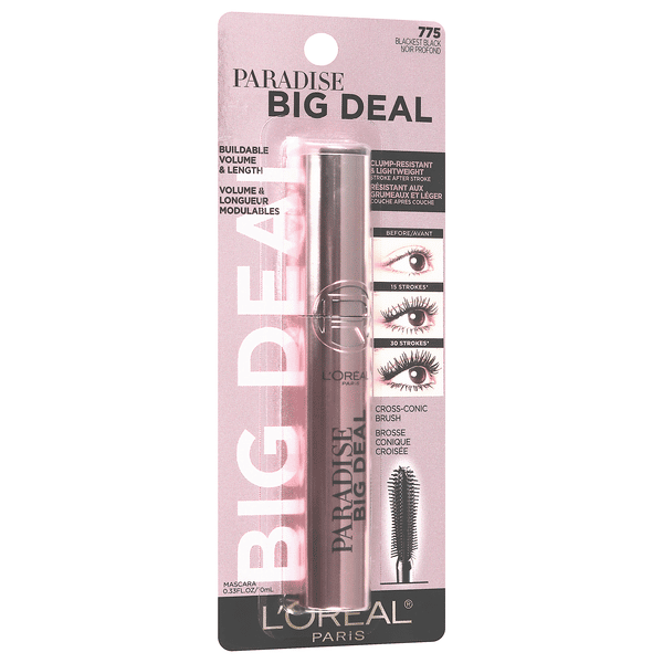 L'Oreal Paris Paradise Big Deal Volumizing and Lengthening Mascara