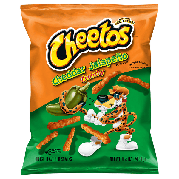 Cheetos Crunchy Cheddar Jalapeno | Hy-Vee Aisles Online Grocery