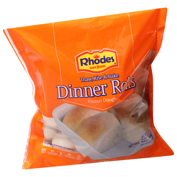 Rhodes Bake & Serve Frozen Dinner Rolls Dough 36 Count | Hy-Vee