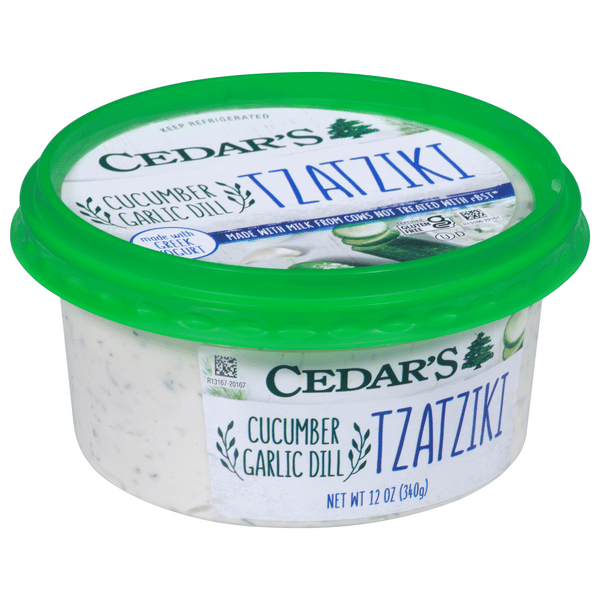 Cedar's Tzatziki, Cucumber Garlic Dill | Hy-Vee Aisles Online
