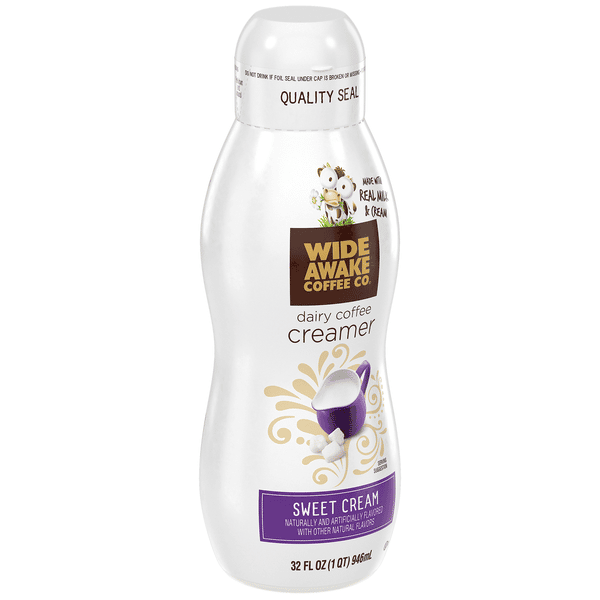 Wide Awake Coffee Co. Dairy Coffee Creamer Sweet Cream | Hy-Vee