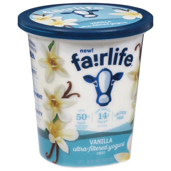 Fairlife Ultra-Filtered Vanilla Yogurt 24 oz | Hy-Vee Aisles