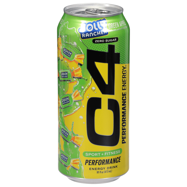 C4 Performance Energy x JOLLY RANCHER Green Apple | Hy-Vee Aisles