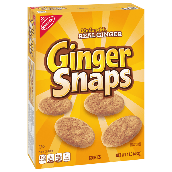 Nabisco Ginger Snaps Cookies | Hy-Vee Aisles Online Grocery Shopping