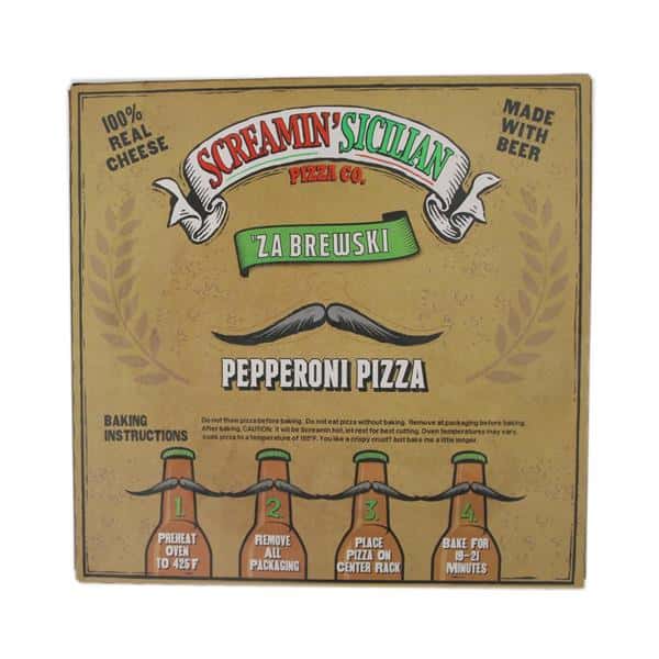 Screamin Sicilian Pizza, Za Brewski Pepperoni | Hy-Vee Aisles