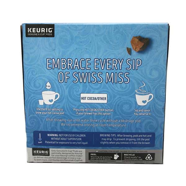 Swiss Miss Milk Chocolate Cocoa Kcups | Hy-Vee Aisles Online