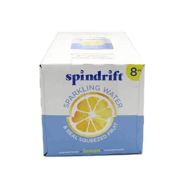 Spindrift Lemon Sparkling Water 8Pk | Hy-Vee Aisles Online Grocery