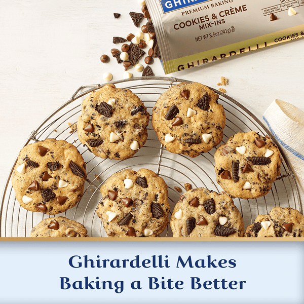 GHIRARDELLI Cookies & Crème Mix Ins for Baking | Hy-Vee Aisles