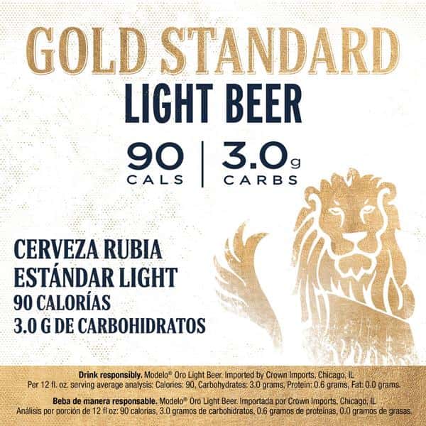 Modelo Oro Mexican Lager Light Beer | Hy-Vee Aisles Online Grocery