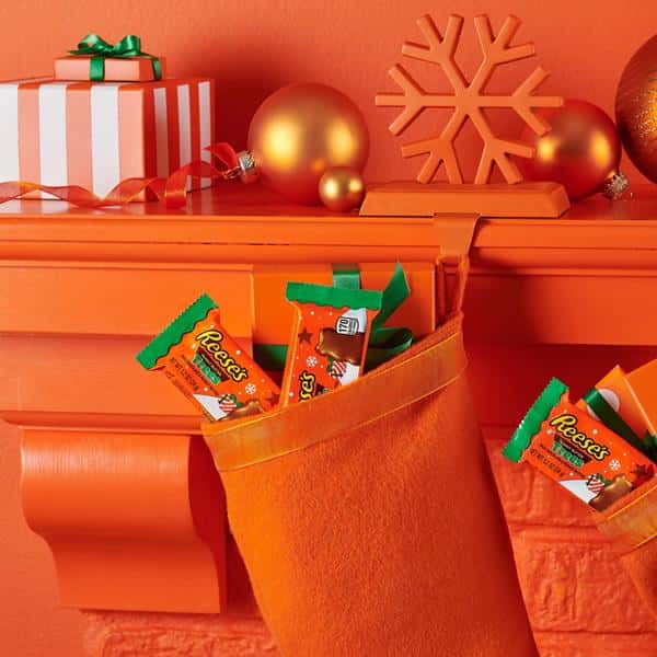 REESE'S Milk Chocolate Peanut Butter Trees, Christmas Candy Pack