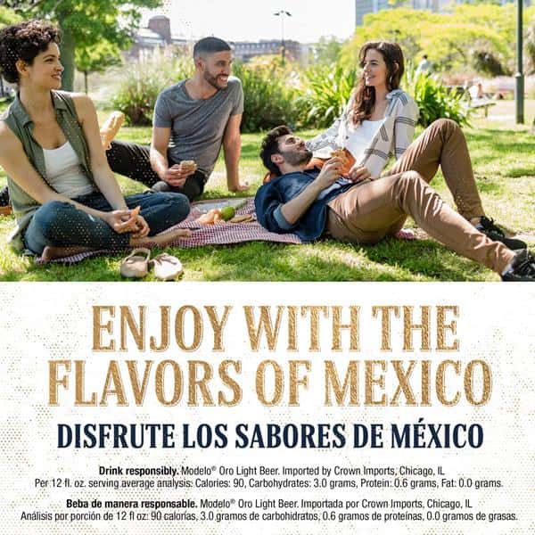 Modelo Oro Mexican Lager Light Beer | Hy-Vee Aisles Online Grocery