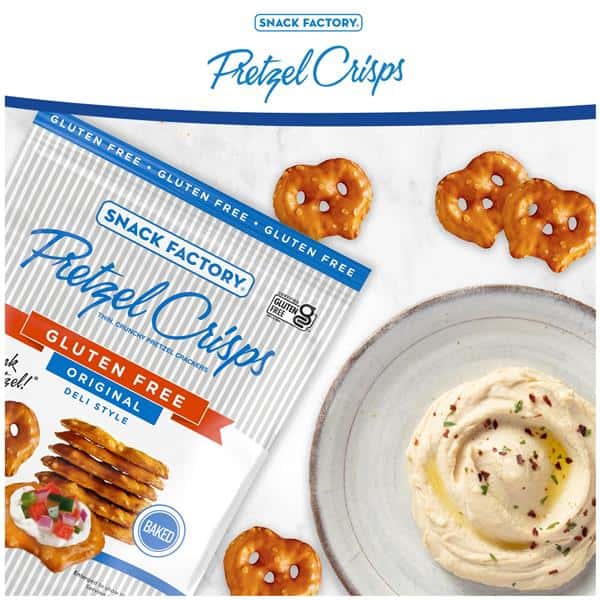 Snack Factory Pretzel Crisps Gluten Free Original | Hy-Vee Aisles