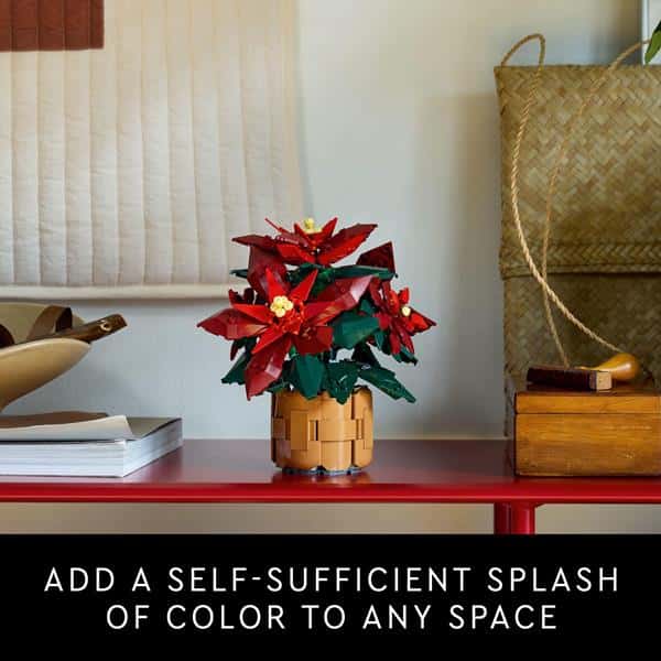 LEGO Icons Poinsettia, 10370, 608 Pieces, 18+ | Hy-Vee Aisles