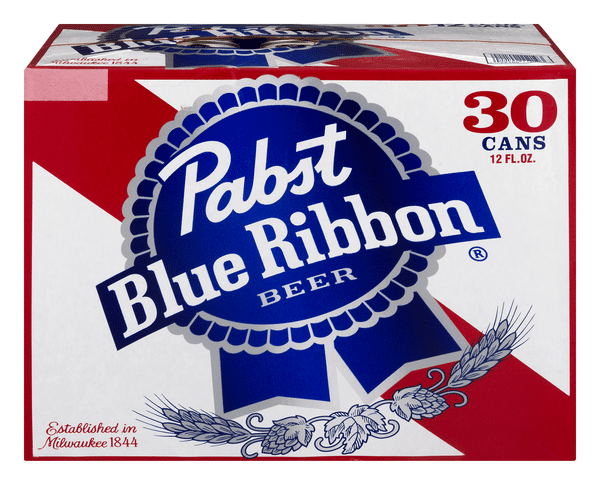 Pabst Blue Ribbon 30Pk | Hy-Vee Aisles Online Grocery Shopping