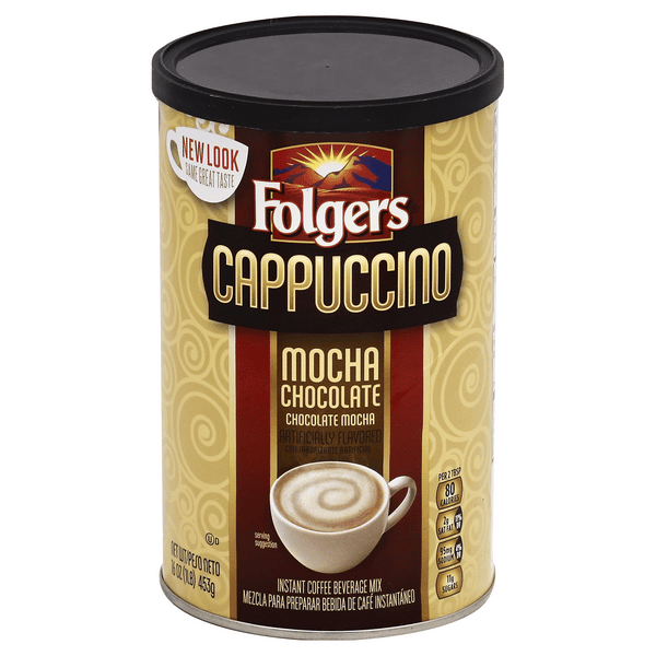 Folgers Mocha Chocolate Cappuccino | Hy-Vee Aisles Online Grocery