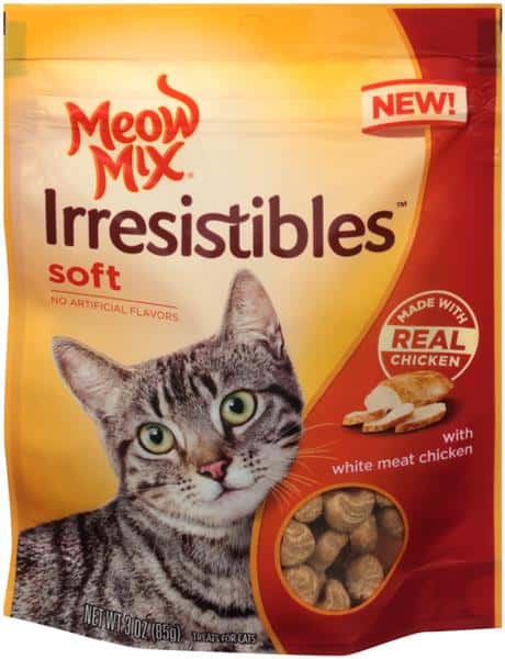 Meow Mix Irresistibles Soft White Meat Chicken Cat Treats | Hy-Vee