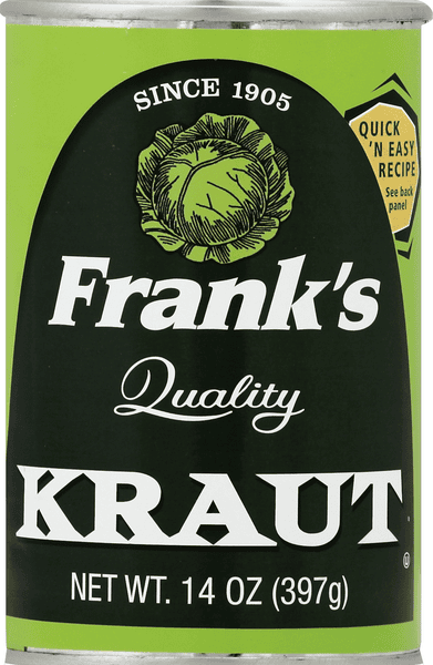 Frank's Quality Kraut | Hy-Vee Aisles Online Grocery Shopping