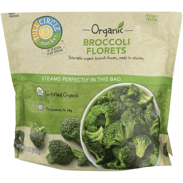Full Circle Organic Broccoli Florets | Hy-Vee Aisles Online