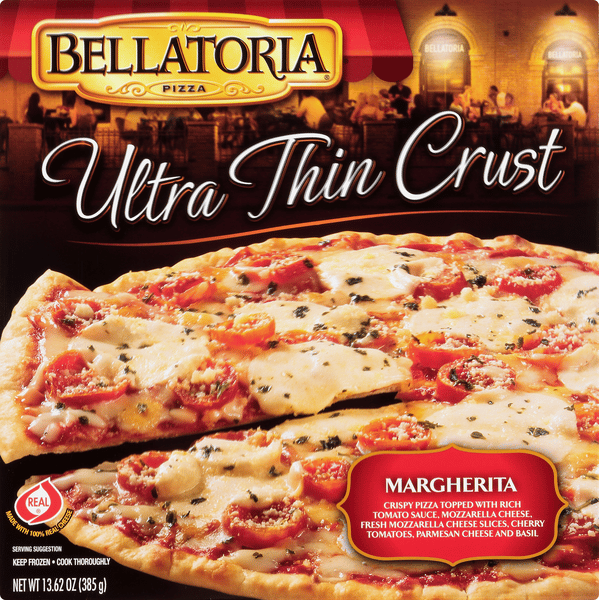 Bellatoria Ultra Thin Crust Margherita Pizza | Hy-Vee Aisles