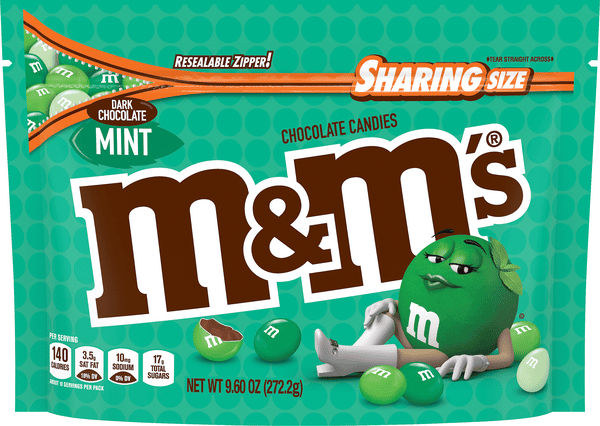 M&M's Dark Chocolate Mint Sharing Size | Hy-Vee Aisles Online