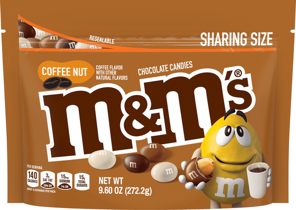 M&M's Coffee Nut Chocolate Candies Sharing Size | Hy-Vee Aisles