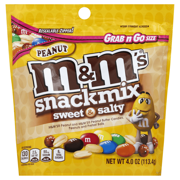 M&Ms Peanut Snackmix Sweet & Salty | Hy-Vee Aisles Online Grocery