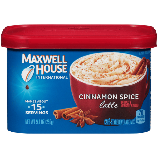 Maxwell House International Cinnamon Spice Latte Cafe Style