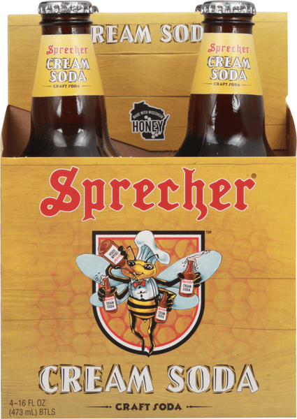 Sprecher Cream Soda 4 Pack | Hy-Vee Aisles Online Grocery Shopping