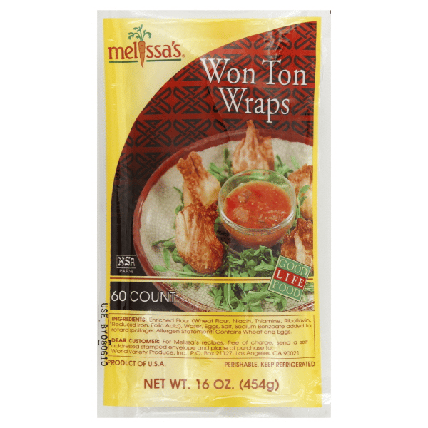 Melissa's Won Ton Wraps 60 Count | Hy-Vee Aisles Online Grocery