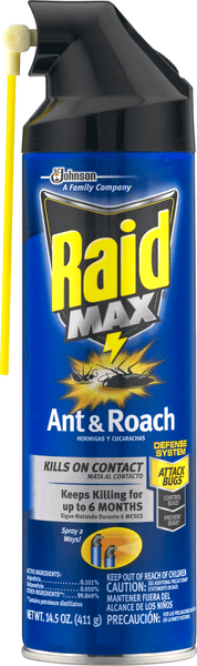 Raid Max Ant & Roach Killer Insecticide | Hy-Vee Aisles Online