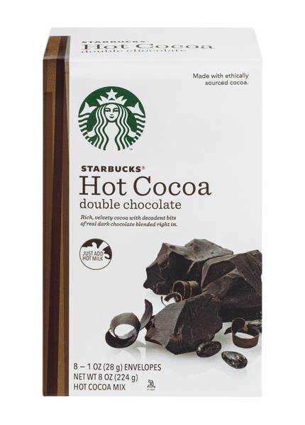 Starbucks Hot Cocoa Double Chocolate 8Ct | Hy-Vee Aisles Online