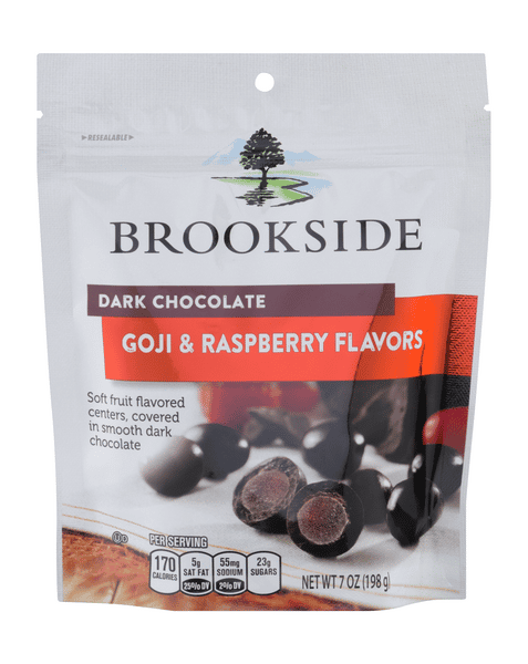 Brookside Dark Chocolate Goji & Raspberry Flavors | Hy-Vee Aisles