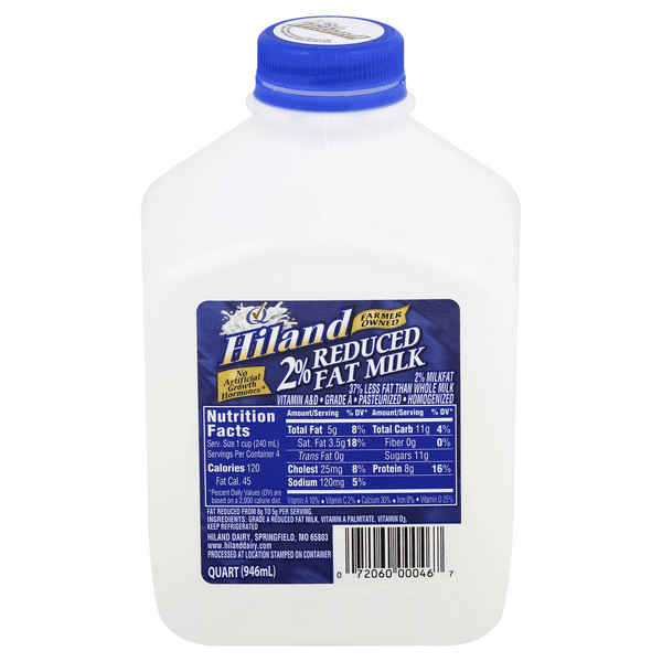 Hiland Milk 1 qt | Hy-Vee Aisles Online Grocery Shopping