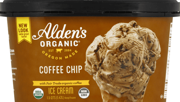 Alden's Organic Coffee Chip Ice Cream | Hy-Vee Aisles Online