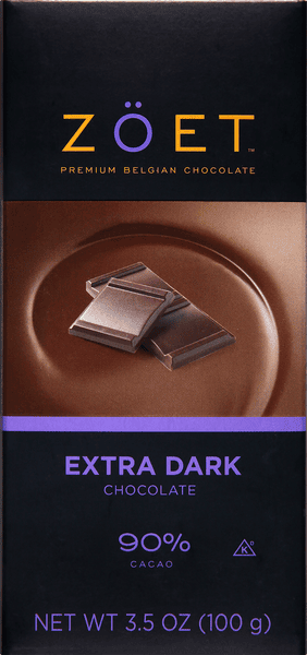 Zoet Extra Dark Chocolate, 90% Cacao | Hy-Vee Aisles Online