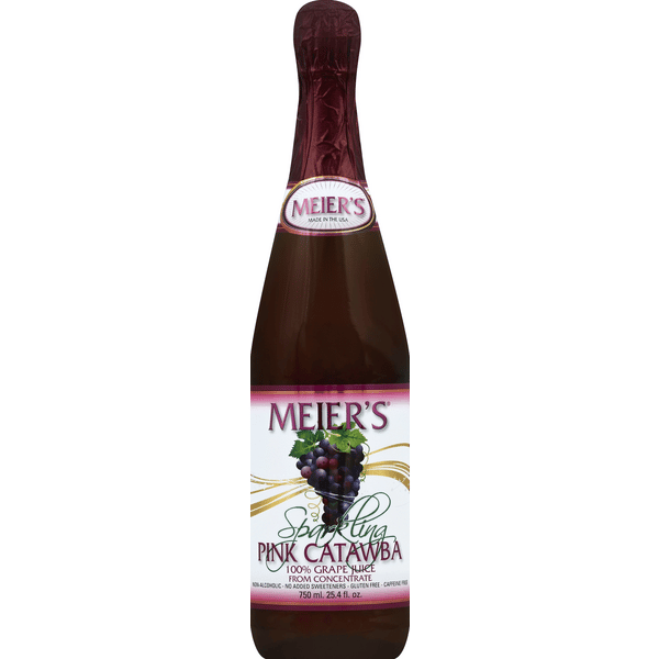 Meier's Sparkling Pink Catawba 100% Grape Juice | Hy-Vee Aisles
