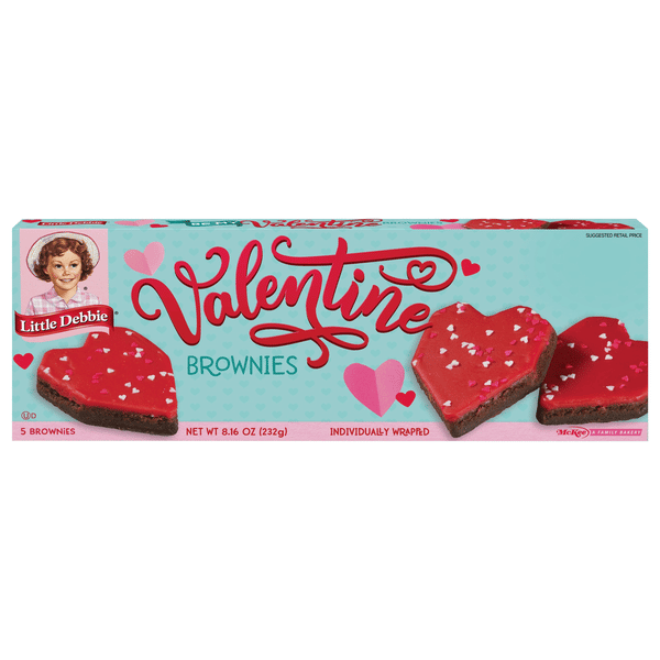Little Debbie Be My Valentine Iced Brownies 5 Count | Hy-Vee