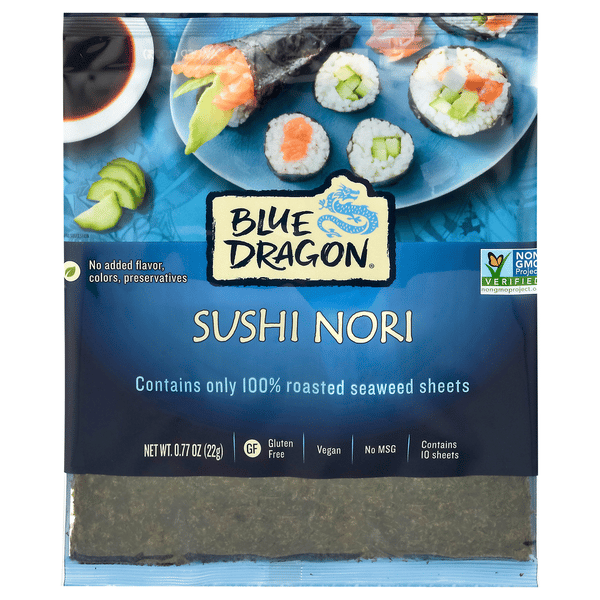 Blue Dragon Sushi Nori 10Ct | Hy-Vee Aisles Online Grocery Shopping