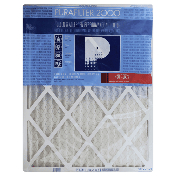 DuPont Purafilter 2000 Pollen & Allergen Performance Air Filter