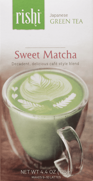 Rishi Sweet Matcha Japanese Green Tea Latte Mix | Hy-Vee Aisles