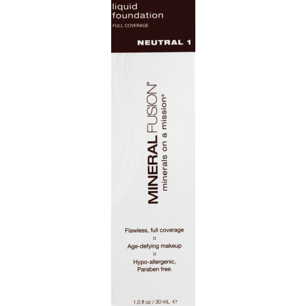Mineral Fusion Liquid Foundation, Neutral 1 | Hy-Vee Aisles Online