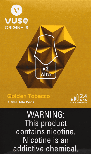 Vuse Golden Tobacco 2.4 Liter VUSE POD - Golden Tobacco