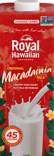 Royal Hawaiian Macadamia Milk 32 oz | Hy-Vee Aisles Online Grocery