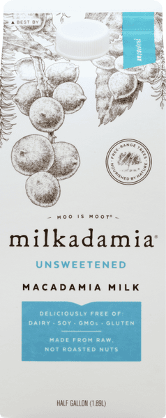 Milkadamia Unsweetened Macadamia Milk | Hy-Vee Aisles Online