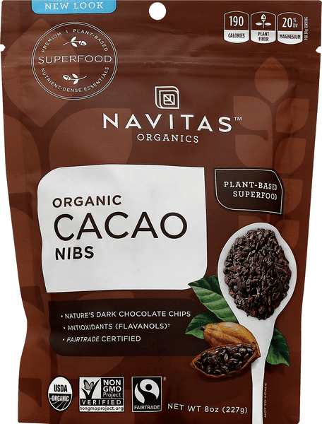 Navitas Organic Raw Cacao Nibs | Hy-Vee Aisles Online Grocery Shopping