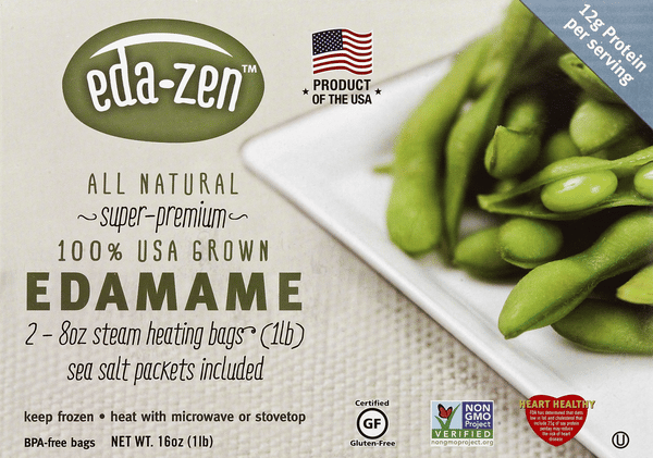 Eda-Zen Edamame 2-8oz. Bags | Hy-Vee Aisles Online Grocery Shopping