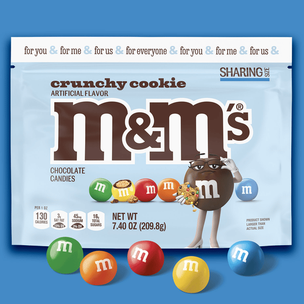 m&mページ M&M's M&M'S Crunchy Cookie Milk Chocolate Candy Bag | Hy-Vee