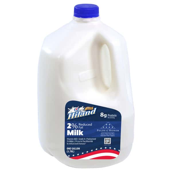 Hiland 2% Reduced Fat Milk | Hy-Vee Aisles Online Grocery Shopping