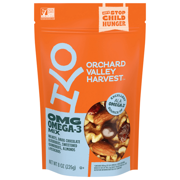 Orchard Valley Harvest OMG Omega-3 Mix | Hy-Vee Aisles Online